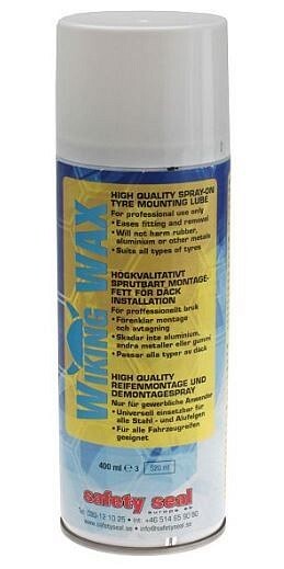 Смазка для монтажа автошин 400ml. аэрозоль safety seal "wiking wax"