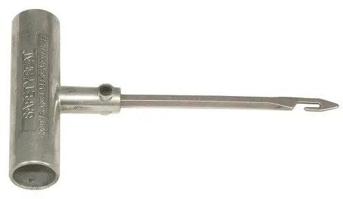 with eye Probe Awl safety seal plus. t-handle. metal