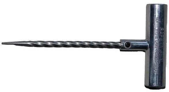 шило спираль safety seal xl. 17cm. t-рукоятка. металл