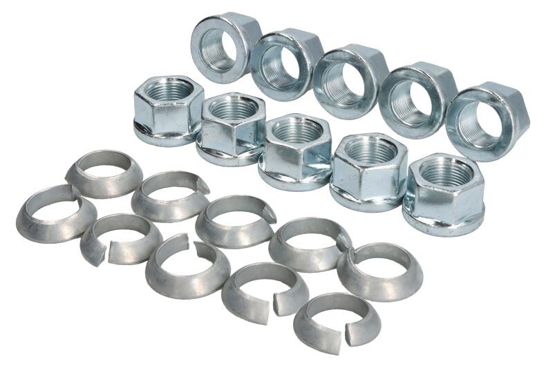 velg mutter M22x1,5 (teras) kogus per pakend: 10tk sobib: ADR