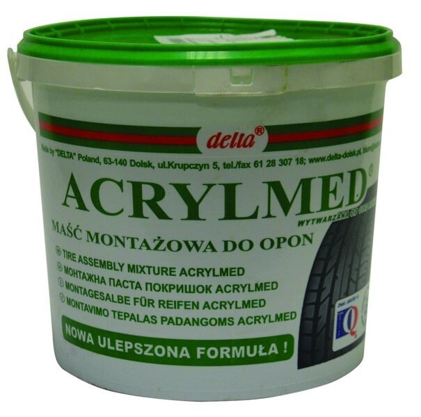 tire mounting paste delta acrylmed green 4kg mounting paste standard