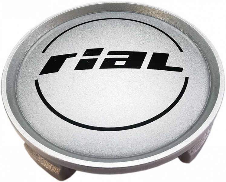 колпачок 74mm. серебристый. черный rial логотип. mb на диск
