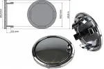 Caps 69mm ( without logo) audi oe- for wheel (oe- no:8t0 601 170 a)