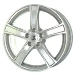 7.0x17, 5x112, CH 66,5, ET: 35; wheel aluminium ITWHEELS Emma Silver