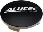 alutec колпачок n23 черный/серебристый логотип 60/56 mm