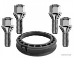 ronal kit ( Центрирующее кольцо 68,0-56,6 1шт.) + (p12x1,50/28/17, 4шт.)