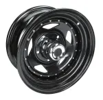 velg teras OFF ROAD BLACK FURY värv: must/ kaas kroom Jeep suurus 15x10,5 ET -50 poldivalem : 5X114,3