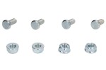 velg polt esimene/tagumine, koos mutter:, kogus per pakend: 4 HONDA TRX 90 1993-2016