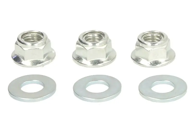 Nut front, quantity per packaging: 3 SUZUKI LT, LT-A 50 1996-2005