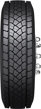 285/70R19.5 SP446, DUNLOP, truck tyre, Regional, Drive, 3PMSF, M+S, 146/144L,