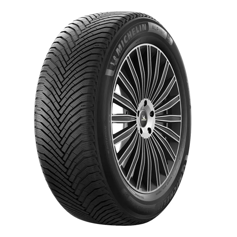 862585, Alpin 7, MICHELIN, Winter, Passenger tyre, XL, 3PMSF, M+S, labels: fuel efficiency class - C, wet grip class - B, rolling noise and resistance measuring class - 71 dB (B) snow grip - Yes, ice