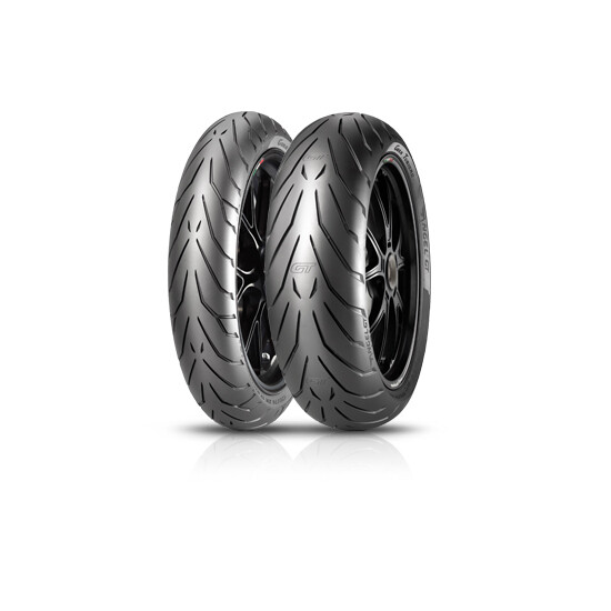 motorcycle road tyre pirelli 190/50zr17 tl 73w angel gt a rear