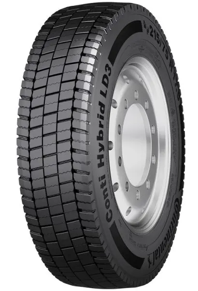 225/75R17.5 Conti hübriid LD3, CONTINENTAL, шина для грузовика, hübriid, Drive, 3PMSF, M+S, 129/127M,