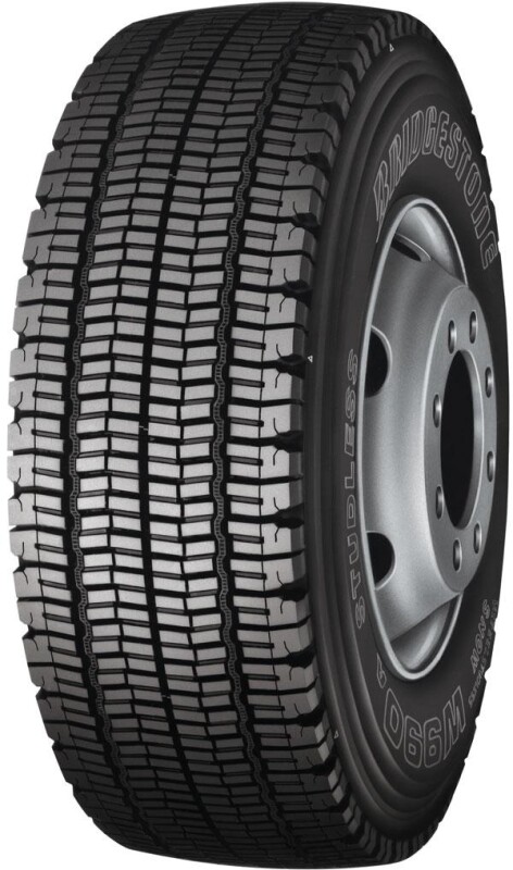 Veoauto pehme lamellrehv 315/80R22,5 154/150M BRIDGESTONE W990 M+S 3PMSF