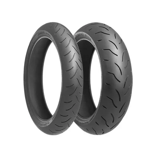 motorcycle road tyre bridgestone 170/60zr17 tl 72w bt016 pro rear