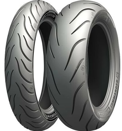 for motorcycles tyre michelin 130/80b17 tl/tt 65h commander iii touring front part