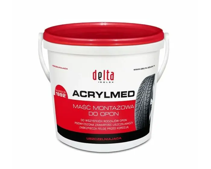 ACRYLMED montaažisalv hermeetikuga (Red Delta) - Rehvimontaažipasta 4 kg