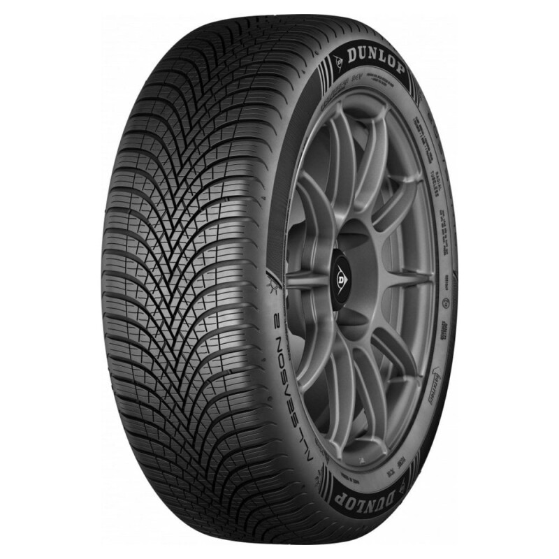 596473 All Season 2 DUNLOP All-year Sõiduauto rehv XL 3PMSF M+S Kütusekulu klass - B Haardumine klass - B müra ja vastupidavus mõõtmise klass - 71 dB (B) snow grip (Kolm mäetippu märgistus) - jah ice gri