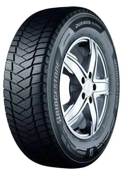 22959, Duravis All Season Evo, BRIDGESTONE, all year round, Van tyre, C, 3PMSF, M+S, marking: fuel efficiency - B, grip wet - A, rolling noise and resistance measurement class - 72 dB (A) haarduvu