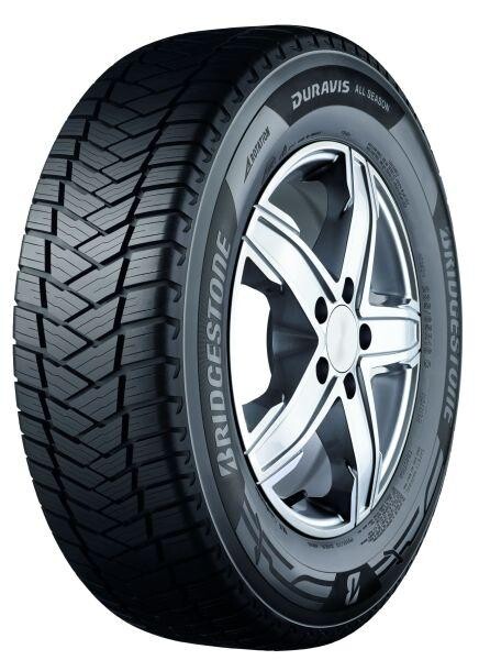 20792, Duravis All Season Evo, BRIDGESTONE, all year round, Van tyre, C, 3PMSF, M+S, marking: fuel efficiency - B, grip wet - A, rolling noise and resistance measurement class - 72 dB (A) haarduvu