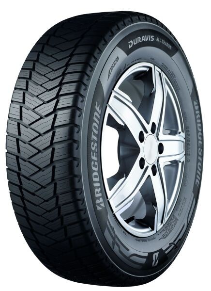 20793, Duravis All Season Evo, BRIDGESTONE, all year round, Van tyre, C, 3PMSF, M+S, marking: fuel efficiency - B, grip wet - A, rolling noise and resistance measurement class - 72 dB (A) haarduvu