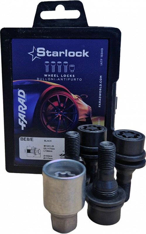 locking bolt. ps12x1.25/36/17 (with washer. p36/55. ch17). be8/e black starlock