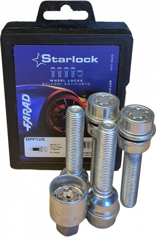 lukustusp. pk14x1.50/60/17 (pall-puks. r14. p55. ch17) bpp12/e. starlock