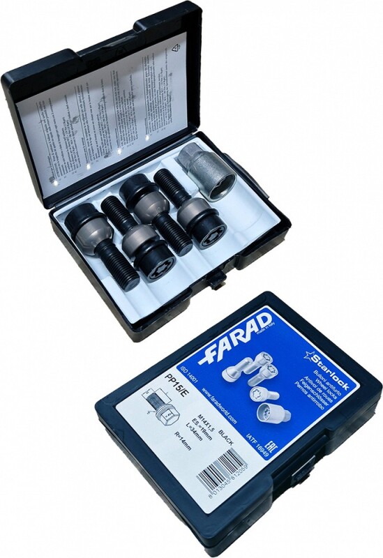 lukustusp. pk14x1.50/34/19 (pall-piks. r14. p34. ch19) pp15/e blk. starlock black