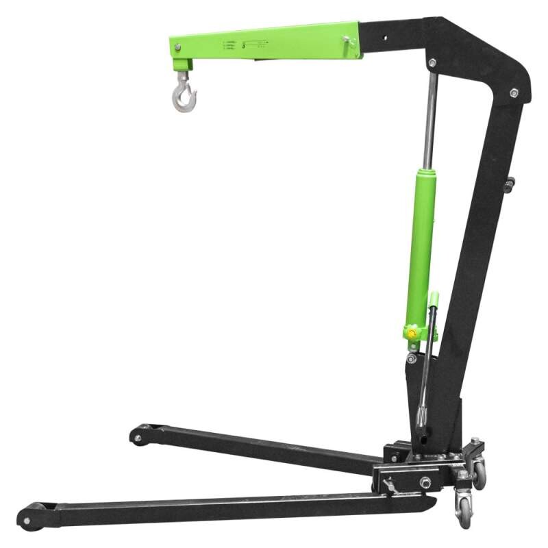 engine crane 1000kg (max 1.25t) lifting range 70-2160mm. Foldable jbm