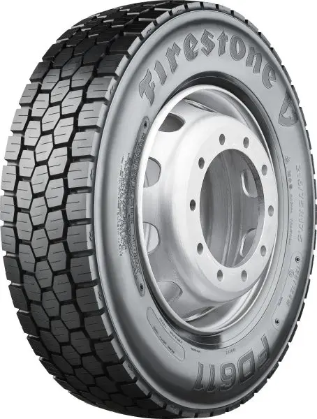 235/75R17.5 FD611, FIRESTONE, truck tyre, Regional, Drive, 3PMSF, M+S, 132/130M,