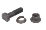 Ratta polt M14x1,5 x50/57,5mm (keerme pikkus 30mm, Fosfaadi muundamisega kaetud / Teras, kmpl.; pesuriga) sobib: MERCEDES O 309, T2/L, T2/LN1, VARIO, VARIO (B667, B670, B668), VARIO (B670) 01.68-