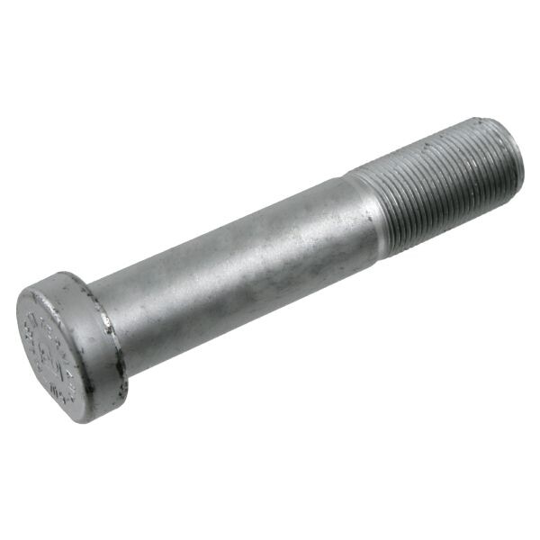 Ratta polt Tagumine M22x1,5 x110/121mm (keerme pikkus 40mm, Galvaniseeritud / Teras) sobib: MAN E2000, TGS I; MERCEDES ACTROS, ACTROS MP2 / MP3, ATEGO, AXOR, AXOR 2, MK, NG, SK, T2/L 01.59-