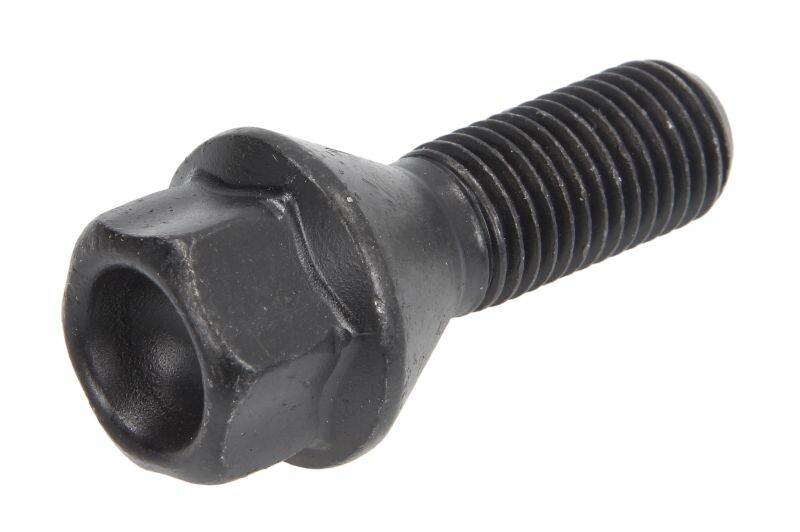 =FE07265 polt velg FEBI (36 13 1 095 390) M12X1,5X26/50 (must), võti 17, BMW seeria 1, 3, 5, 6, 7, MINI