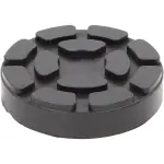 Rubber plate 06 ravaglioli / sirio / space to lifting platforms, ø 100 mm