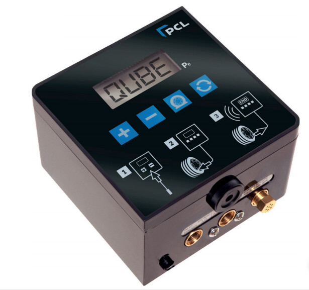 pcl qube9 electronic tyre pumpamisseade 10bar overpressure