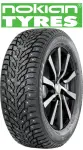 Sõiduauto/maasturi naastrehv 225/55R19 NOKIAN Hakkapeliitta 9 SUV 103T DOT22 naastutatud 3PMSF M+S
