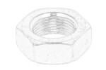 Steering rod fitting element (lock-mutter) sobib: ISUZU