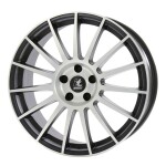   8.0x19, 5x114,3, CH 74,1, ET: 38; wheel aluminium ITWHEELS Sofia Matt black polished