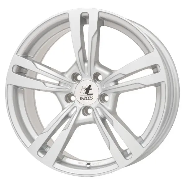   8,5x19, 5x108, CH 63,4, ET: 45; диск алюминия ITWHEELS Anna блестящий серебристый