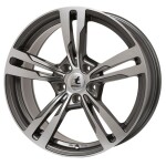 (Check RATTAPAIGALDUSKOMPLEKTI) 9,5x21, 5x120, CH 74,1, ET: 40; wheel aluminium ITWHEELS Anna Gloss anthracite polished (glossy polished anthracite)