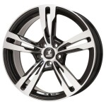   9.5x21, 5x120, CH 74,1, ET: 40; wheel aluminium ITWHEELS Anna Gloss black polished