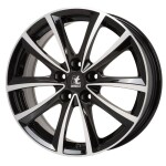   7.5x17, 5x112, CH 66,6, ET: 37; wheel aluminium ITWHEELS Elena Gloss black polished