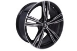 (Check RATTAPAIGALDUSKOMPLEKTI) 8x19, 5x108, CH 63,4, ET: 48; wheel aluminium ITWHEELS Amos glossy black polished