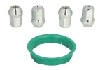 komplekt paigaldus (FZ08 63.3-59.1; N D2 60° koonus M12x1,25; 1 kit / 1 velg - 4 auku)