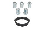 komplekt paigaldus (FZ03 63.3-56.1; N D2 60° koonus M12x1,25; 1 kit / 1 velg - 5 auku)