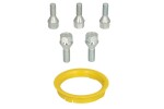 komplekt paigaldus (FZ23 74.1-65.1; B C19B26 60° koonus M12x1,25 L26; 1 kit / 1 velg - 5 auku)