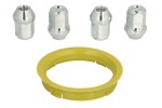 komplekt paigaldus (FZ24 74.1-66.1; N D2 60° koonus M12x1,25; 1 kit / 1 velg - 4 auku)