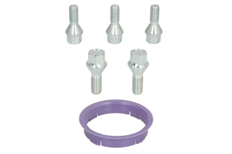 komplekt paigaldus (FZ10 63.3-60.1; B B27 60° koonus M12x1,5 L24; 1 kit / 1 velg - 5 auku)