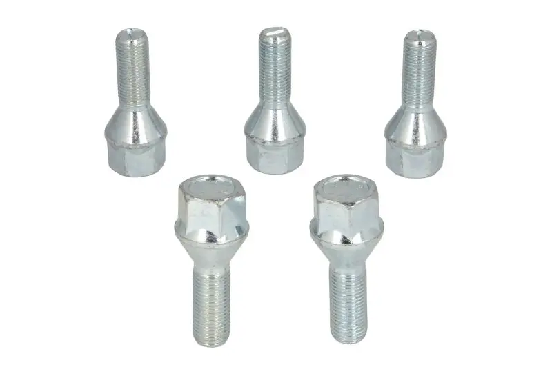 komplekt paigaldus (OE/Fix; B B14 60° koonus M12x1,25 L28; 1 kit / 1 velg - 5 auku)