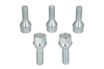 komplekt paigaldus (OE/Fix; B B14 60° koonus M12x1,25 L28; 1 kit / 1 velg - 5 auku)